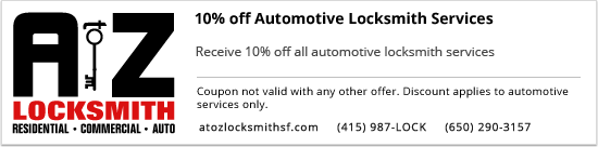 Automotive Locksmith Coupon